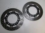 Yamaha YZFR1 YZF R1 5PW 2002 2003 Pair of Front Brake Discs Left Right