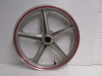 Huoniao HN125-8 HN125 8 HN 125 Front Wheel 18x1.85 18" Silver