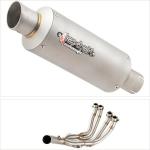 Lextek S/Steel low Level Exhaust System GP1 Silencer For Yamaha YZF R6 2017 - 2019