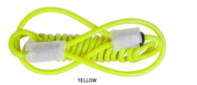 Abus Disc Lock Warning Cable / Lanyard / Yellow