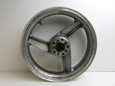 Kawasaki ZZR1100 Front Wheel, 17 x 3.5, Silver, C1, C2, C3, 1990, 1991, 1992 #11