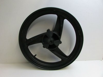 Kawasaki ER5 Front Wheel, ER500, 17 x 3.00, In Black, 1997 - 2005. #20