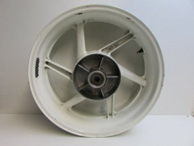 Honda CBR900 RR Rear Wheel, Painted White, Fireblade, RRN - RRS, 1992 - 1995.#28
