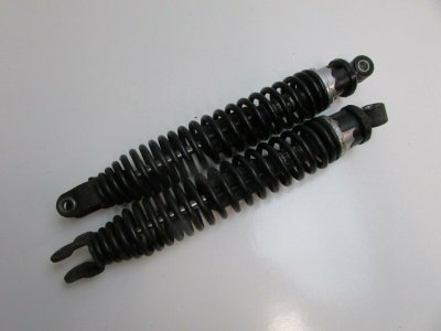 Yamaha YP125 Rear Shock Absorbers, Pair, Majesty, OEM, 1998 - 2006. #29