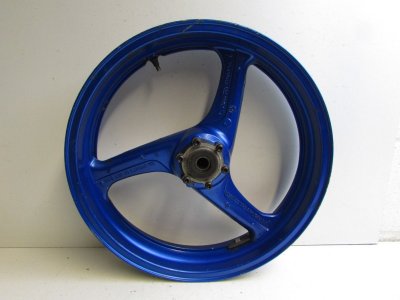 Honda CBR1100 Blackbird XXX XXY 1999 2000 Front Wheel Blue 17 x 3.5 17