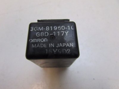 Yamaha FZR1000 EXUP Genesis 88 - 95 FZR750 0W01 OEM Relay 3GM 8195A 00 G8D-1117Y
