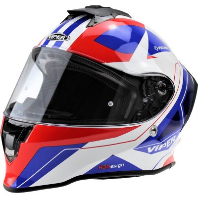 Viper RS55 Patriot Full Face Motorcycle Helmet