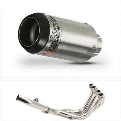 Yamaha YZF R6 2006 to 2016 Lextek S/Steel Exhaust System CP1 150S Stubby End Can