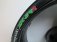 Kawasaki ZX6R ZX6 R G1 G2 98 99 1998 1999 Ninja Black Rear Wheel 17 x 5.50 #15F