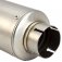 Lextek CP1 Matt Stainless Steel 150S Exhaust Silencer 51mm Slip On End Can