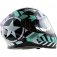Viper RSV95 Radar Teal / Lilac Full Face Motorcycle Helmet